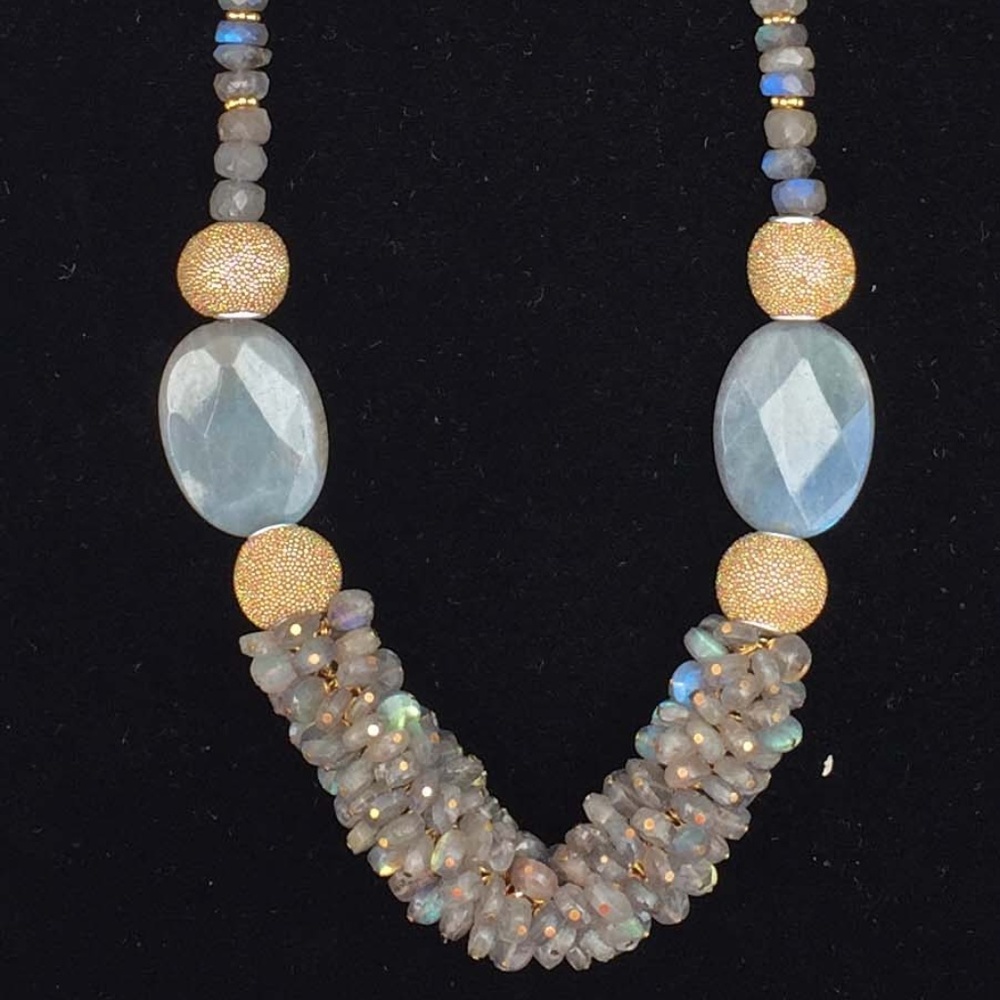 Handmade Labradorite Necklace by Sharon